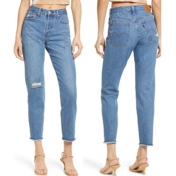 LEVI'S Wedgie High-Rise Jeans - Picture 1 of 7